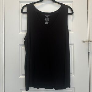 Nine West Black XL Tank Top